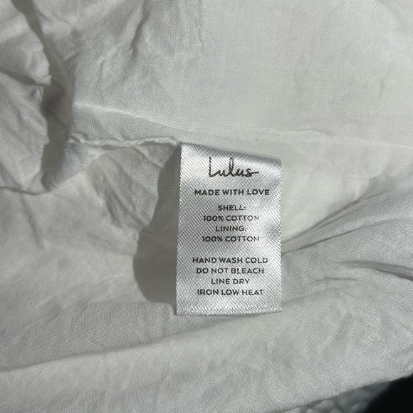 Summer Lulus Cutie White Eyelet Embroidered Sleeveless Mini Dress - Picture 8 of 9